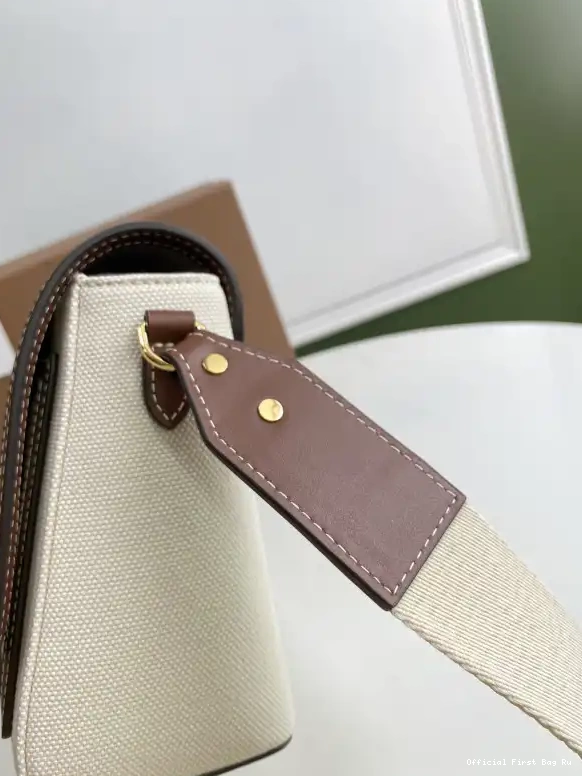 Official First Bag Ru BURBERRY Crossbody Note Bag-25-8.5-18cm 0504